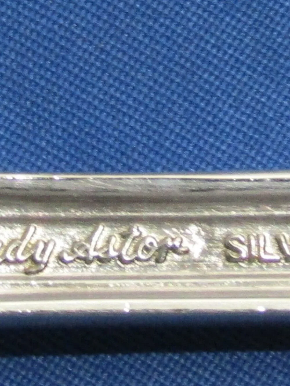Ekco LADY ASTOR Serving Spoon Pierced silver plated 8